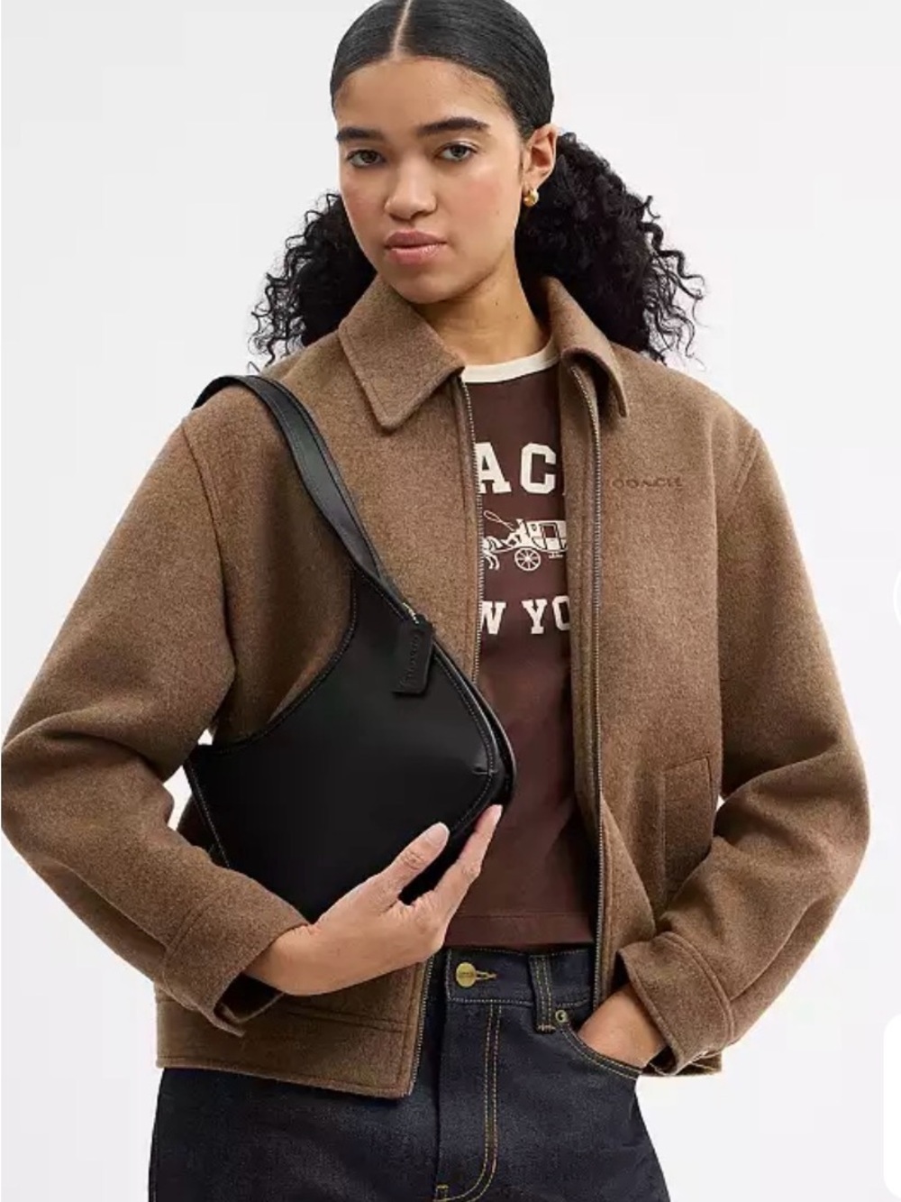 Coach (NWT) Curve Zip Bag - Picture 14 of 16